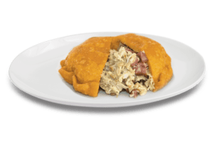 Arepa rellena mixta