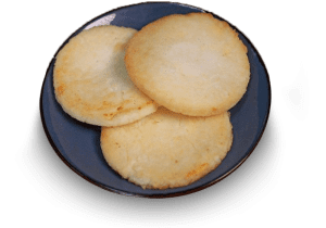 Arepas de queso a la plancha
